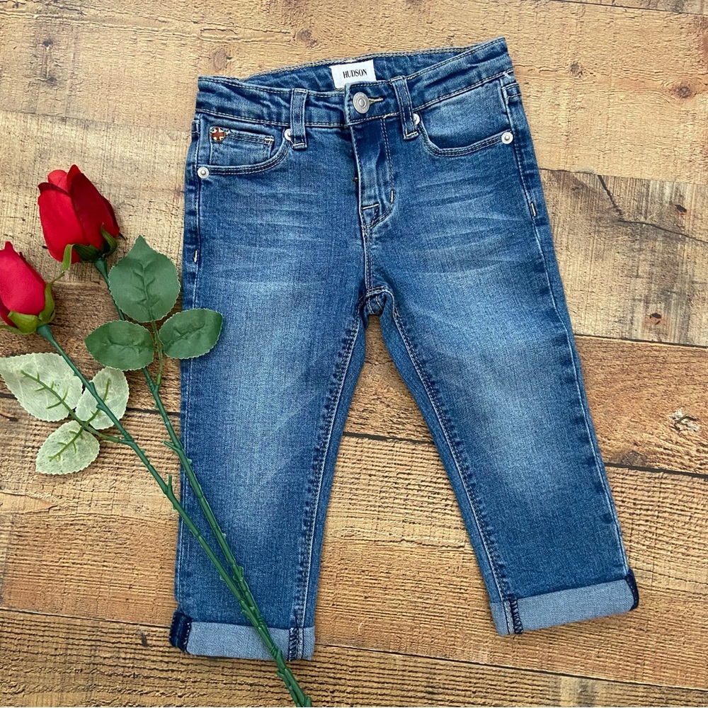 JEANS HUDSON Rolled Cuffed JEANS - BRAND NEW KIDS Capri style